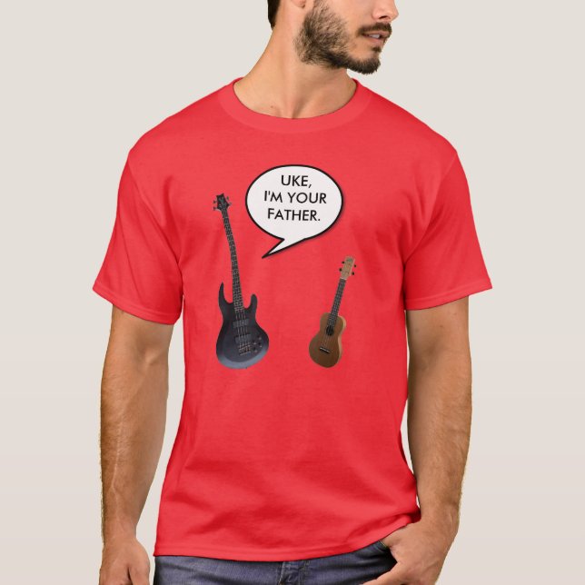 UKE, I'M YOUR FATHER. T-Shirt (Front)
