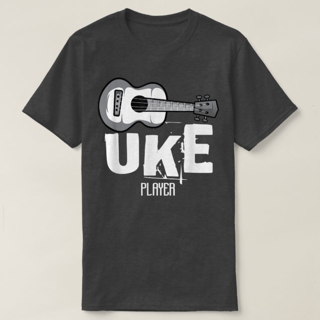 Uke Player Music Lover 3093 T-Shirt (Design Front)