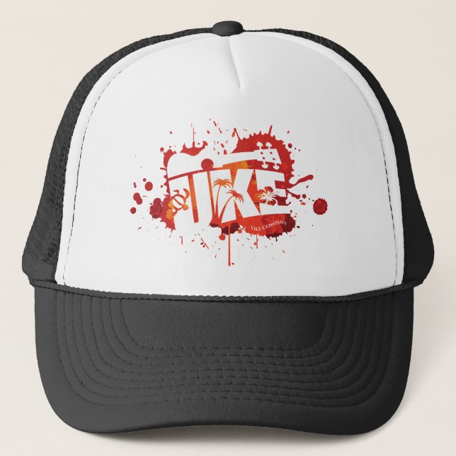 Uke Splat 16 Trucker Hat (Front)