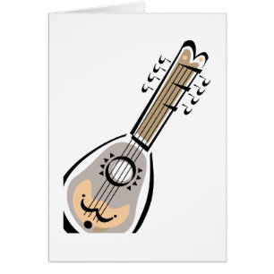Ukelele, eight string, graphic image design