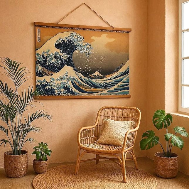 Ukiyo-e Great Wave Japanese Hokusai Ocean Decor  Hanging Tapestry (Ukiyo-e Great Wave Japanese Hokusai Ocean Decor Hanging Tapestry)