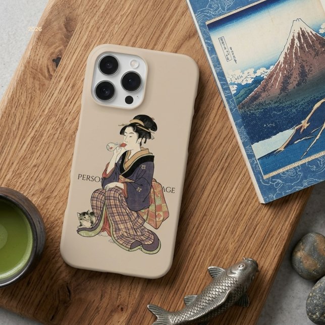 Ukiyo-e Inspired – Dramatic JAPAN  iPhone Case (Creator Uploaded)