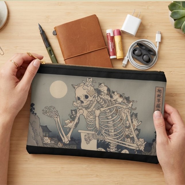 Ukiyo-e Inspired mouse pad– Dramatic JAPAN Accessory Pouch (Creator Uploaded)