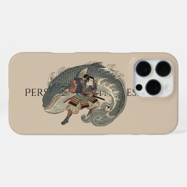 Ukiyo-e Inspired mouse pad– Dramatic JAPAN  iPhone Case (Back Horizontal)