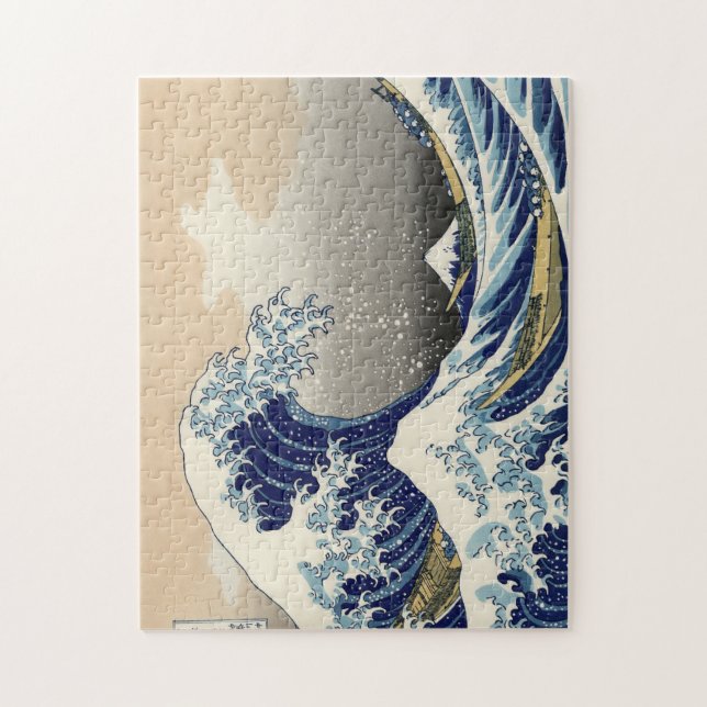 Ukiyo-e Puzzle ukiyoe Jigsaw Puzzle: Hokusai Katsu (Vertical)