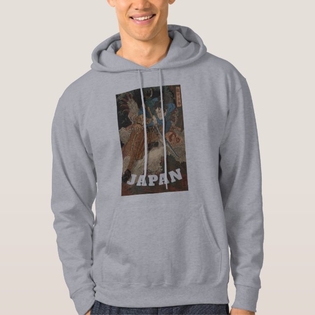 Ukiyo-e SAMURAI Hoodie (Front)
