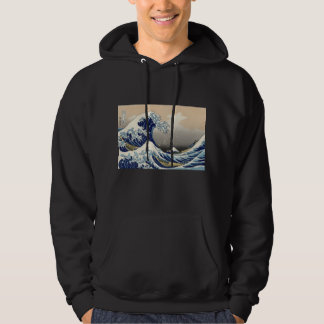 Ukiyoe Fugaku Sanjurokkei Kanagawa Okinamiura Hoodie
