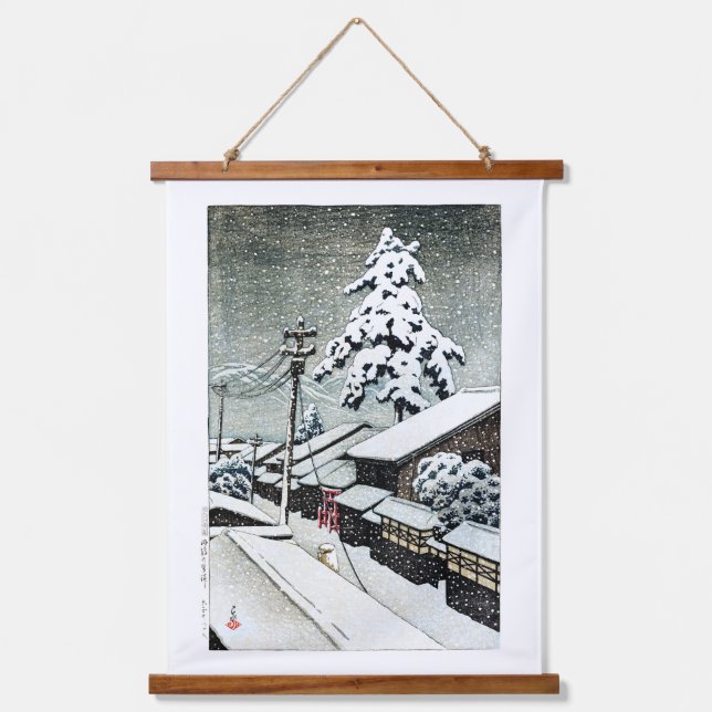 ukiyoe [hasui] C30 Miyazu in Tango Province Hanging Tapestry (Front)