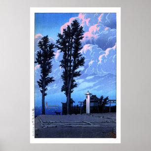 ukiyoe hasui n14 Kanda Myojin Shrine Precent Poster