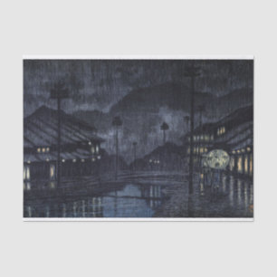 ukiyoe hasui n18 Kinosaki, Tajima Tissue Paper