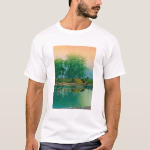 ukiyoe hasui No56 Dawn in Tsuchiura T-Shirt