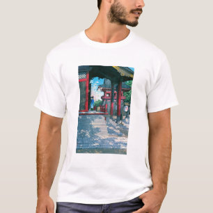 ukiyoe - hasui - No.18 Meguro Fudo Temple - T-Shirt