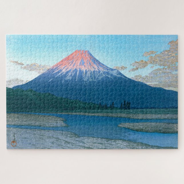ukiyoe - hasui - No.30 The Fuji River - Jigsaw Puzzle (Horizontal)