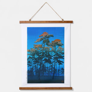 ukiyoe - hasui - No.46 Hikawa Park in Omiya - Hanging Tapestry