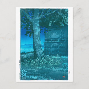 ukiyoe - hasui - No.9 Hachirōgata, Akita - Postcard