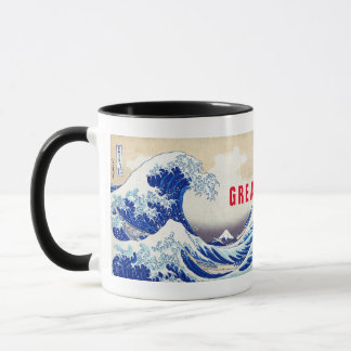 ukiyoe - Hokusai : No21 Great Wave - Mug