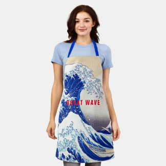 ukiyoe - Hokusai : No.21 Great Wave - Apron