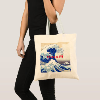 ukiyoe - Hokusai : No.21 Great Wave -  Tote Bag