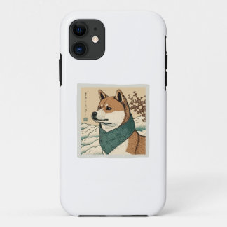 UKIYOE JAPANESE: SHIBA INU iPhone 11 CASE