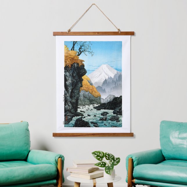 Ukiyoe [komei] 04 Foot of Mount Ashitaka Hanging Tapestry (Living Room)