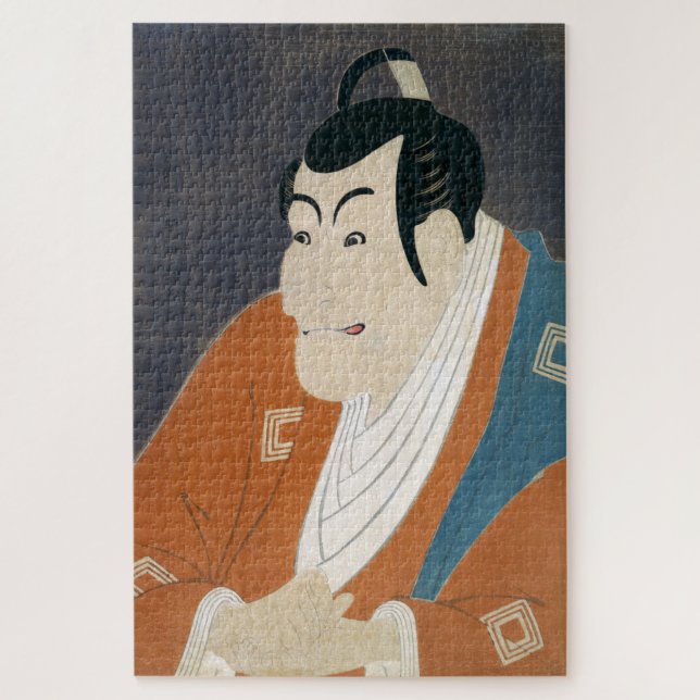ukiyoe - syaraku - No.1 Ōtani Oniji - Jigsaw Puzzle (Vertical)