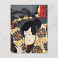 ukiyoe [Toyokuni] 22−15 Kanae Yagorō at Kambara