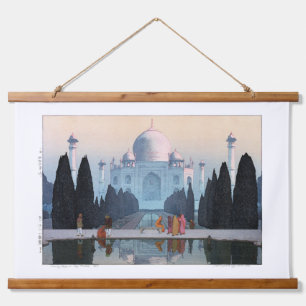 ukiyoe - Yoshida - 03 - Taj Mahal in Morning Mist  Hanging Tapestry