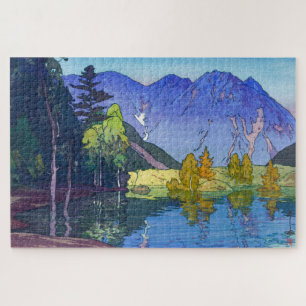 ukiyoe - Yoshida - 11 - Mt. Hodaka - Jigsaw Puzzle