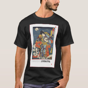 ukiyoe - Zokushu Jiraiya - Japanese magician - T-Shirt