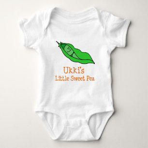 Ukki's Little Sweet Pea Baby Bodysuit
