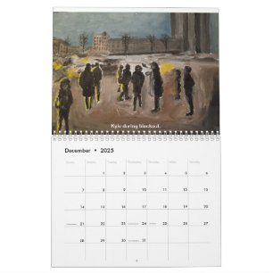 Ukraine 2025 Calendar