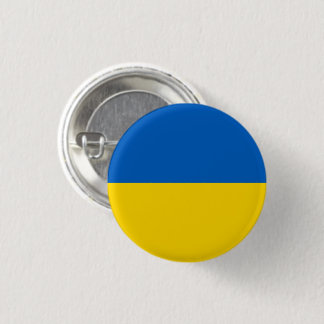 Ukraine 3 Cm Round Badge