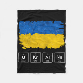 Ukraine Aid Support  Fleece Blanket
