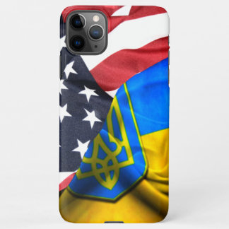 Ukraine America friends forever iPhone 11Pro Max Case