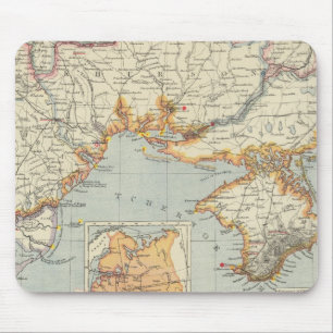 Ukraine and Moldova Mouse Pad