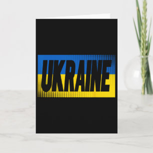 Ukraine Apparel - Cute Ukrainians Design Card