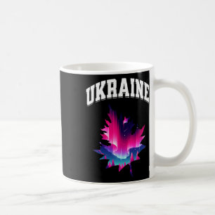 Ukraine Aurora Borealis Northern Lights Vacation S Coffee Mug