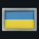 Ukraine Belt Buckle<br><div class="desc">Flag of Ukraine. Україна.
Державний Гімн України</div>