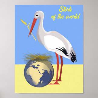 Ukraine "blue yellow" peace colourful poster