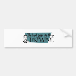 UKRAINE BUMPER STICKER