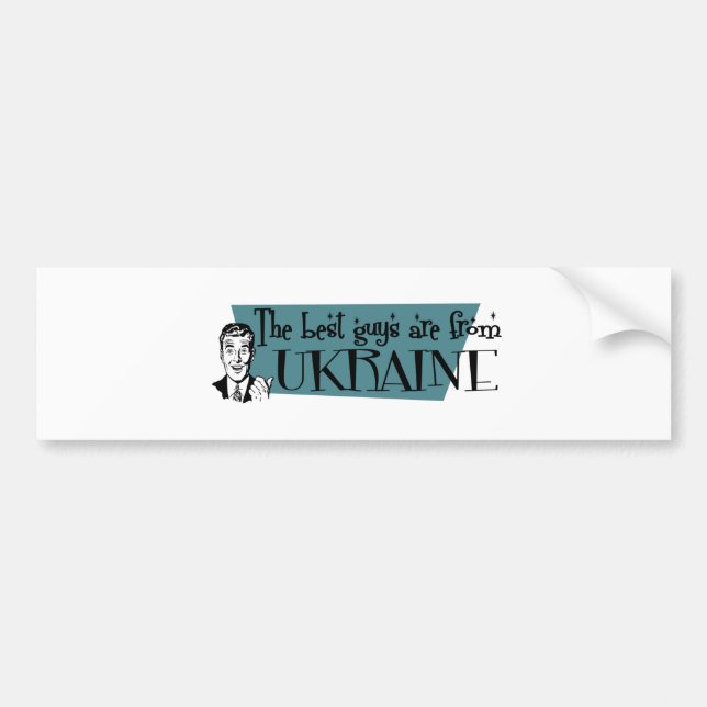 UKRAINE BUMPER STICKER (Front)