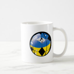 Ukraine Calcio Futboll Soccer Fussll Jersey Ukrain Coffee Mug