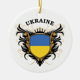Ukraine Ceramic Ornament