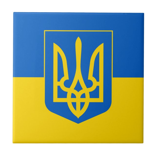 Ukraine Ceramic Tile (Front)