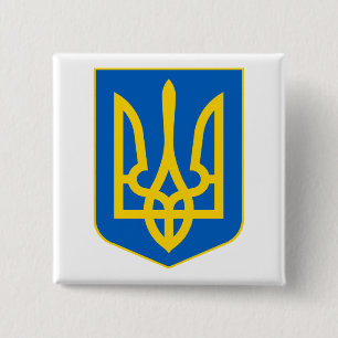 Ukraine COA 15 Cm Square Badge