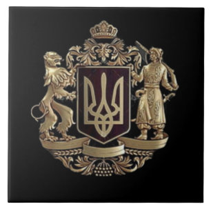 Ukraine Coat of Arms  Ceramic Tile