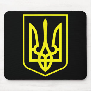 Ukraine Coat Of Arms Flag Graphic Zelensky Tee Mouse Pad