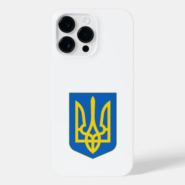 Ukraine Coat of Arms iPhone Case (Back)