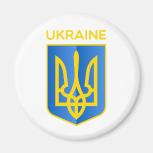 Ukraine coat of arms magnet