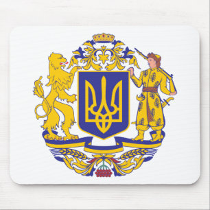 Ukraine Coat Of Arms Mouse Pad